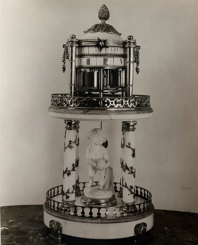 Photographie pendule bronze - pendule,