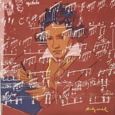 Andy Warhol : Lithographie grand format 60 Par 60 cm