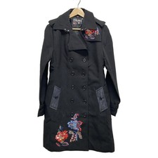 Auth Desigual - Black Multi Women's Coat