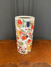 China 20th Century Floral Decor Umbrella Stand 1970 L6129