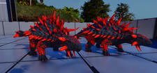 Ark Survival Ascended New Top 1210 Weight Deadpool Aberrant Anky Pair PvE