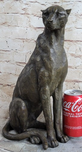 Sculpture bronze barye couguar - sculpture,
