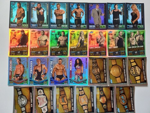 Lot cartes slam - lot, attax