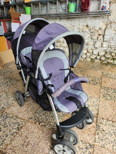 Poussette double chicco bon - double,