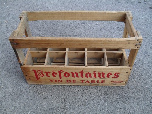 Casier bouteilles ancien - casier,