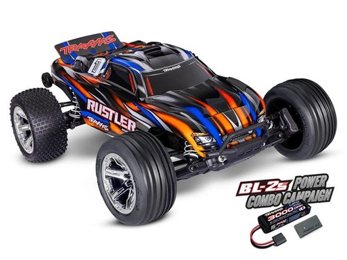 Traxxas rustler 2wd brushless - traxxas,