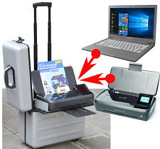 Chariot Valise de Pilote PARAT Tron-X PC Portable Avec Support Pour HP Officejet