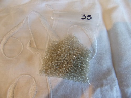 Perles rocaille verre - de,