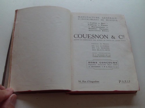 Manufacture couesnon cie - manufacture,