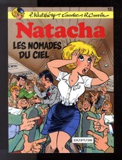 NATACHA n°13 LES NOMADES DU CIEL  WALTHERY /CAUVIN DUPUIS  EO 1988  Parfait état