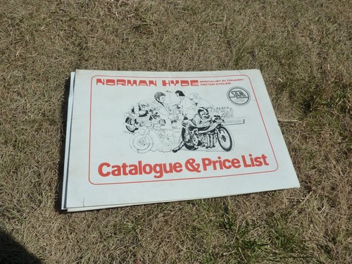 Vintage norman hyde catalogue - vintage,