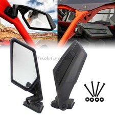 Side Mirrors Racing Rear View Mirror Fit for Can Am Maverick X3 2017-2024 Suzuki