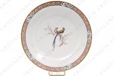 Assiette à dessert aux oiseaux de paradis par Haviland. Dessert plate with birds