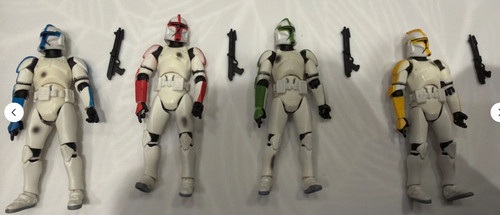 Star wars clone - star, troop