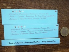 LOT 2 DECALS DECALS OLD WRC PUB WALK FRUIT VEGETABLE 1/43