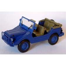 DKW MUNGA 4 THW OPEN BLUE 1:43