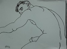 Nu masculin de dos , Erik-H