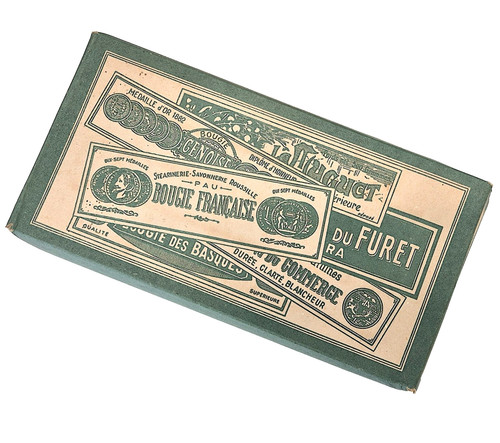 Boite bougies neuves annèes - boite,
