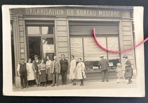 Carte photo cpa lyon devanture - carte,