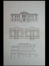 CONSTRUCTION MODERNE n°20 1892 CHARLEROI, PALAIS DE JUSTICE, ALBERT BALLU