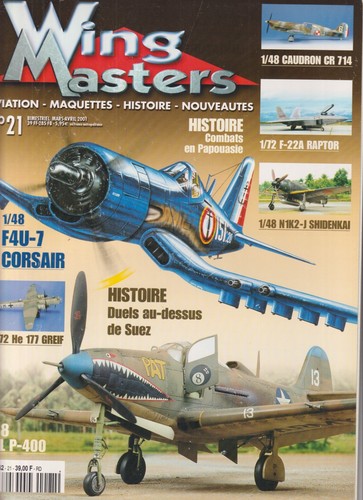 Wing masters f4u 7 - masters, f4u-7