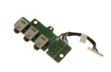 JR084 - Left Audio Board (Headphone and Microphone Jacks) With Cable For XPS ...