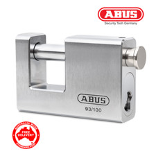 ABUS Padlock Monoblock  93/100 -100mm Heavy Duty Padlock-FREE POSTAGE