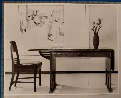 Chaise table acajou - , louis