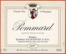 Etiquette grand vin de