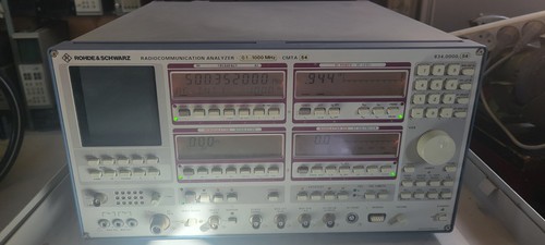 Banc test radio rohde - radio,