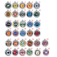New Football Glass Cabochon Charms