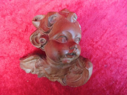 Belle vieux figurine - vieux, bois