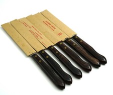 Vintage 5 Steak knives &1