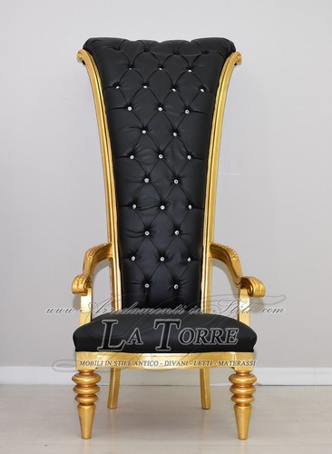 Fauteuil trône luigi - luigi, xv