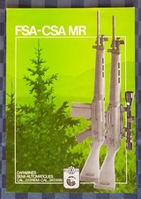 FSA-CSA MR CAL.222REM SEMI AUTOMATIC RIFLE LEAFLET - CAL.243WIN - MANURHIN