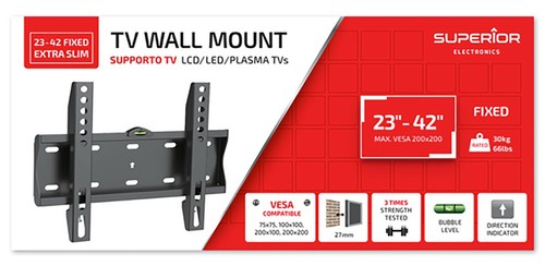 Support mural lcd - mural, led