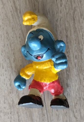 Figurine schtroumpf skieur - schtroumpf,