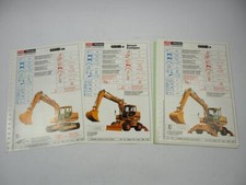Case Poclain 688B CK P Excavator Pelles Hydrauliques Brochure 1994