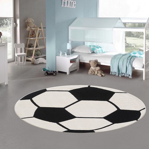 Tapis rond football souple - rond,