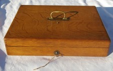 Ancien Coffret Ecrin Bois