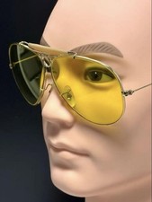 Vintage Ray-Ban Shooter Sunglasses Bausch & Lomb Small Scratches