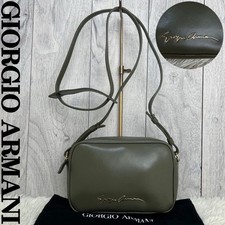 Popular ♡GIORGIO ARMANI Giorgio Armani logo shoulder bag