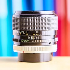 Rare Canon FD 100mm f/2.8