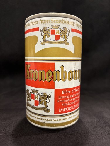 Vintage kronenbourg beer can - vintage,