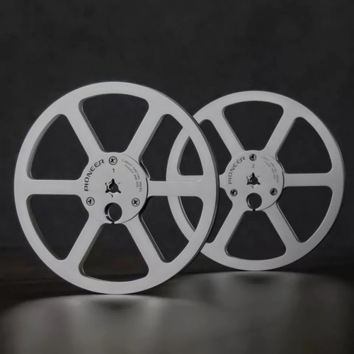 Empty take reel - take-up, reel-pioneer