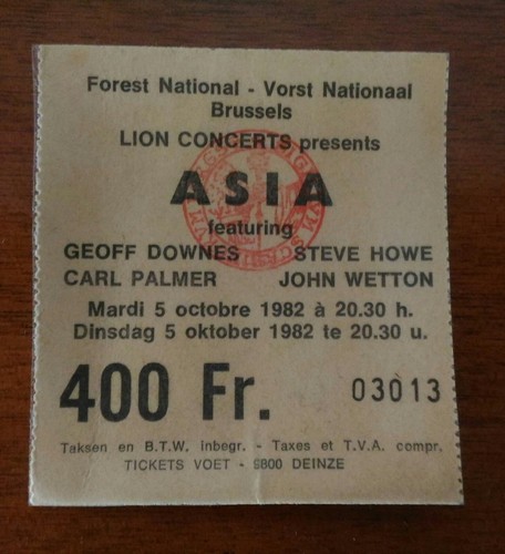 Ticket billet used place - billet,