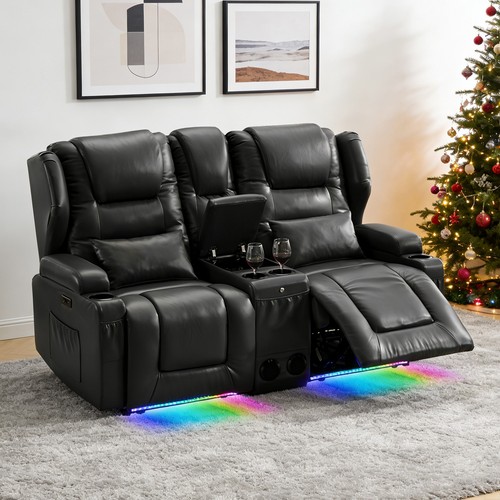 Recliner sofa loveseat set - recliner,