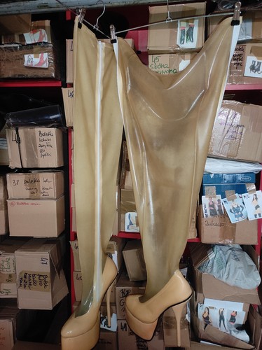 Handmade bottes latex - bottes,