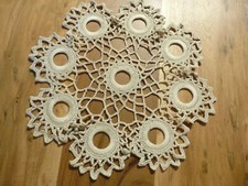 Linge ancien Napperon  rond