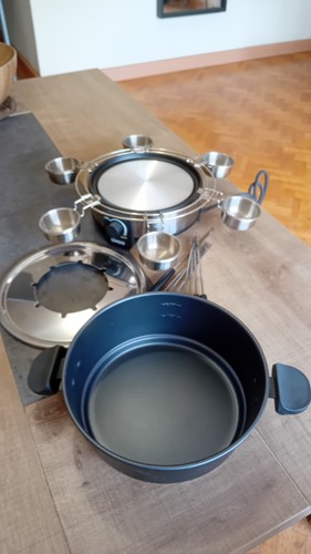 Service fondue livoo 8 - fondue,